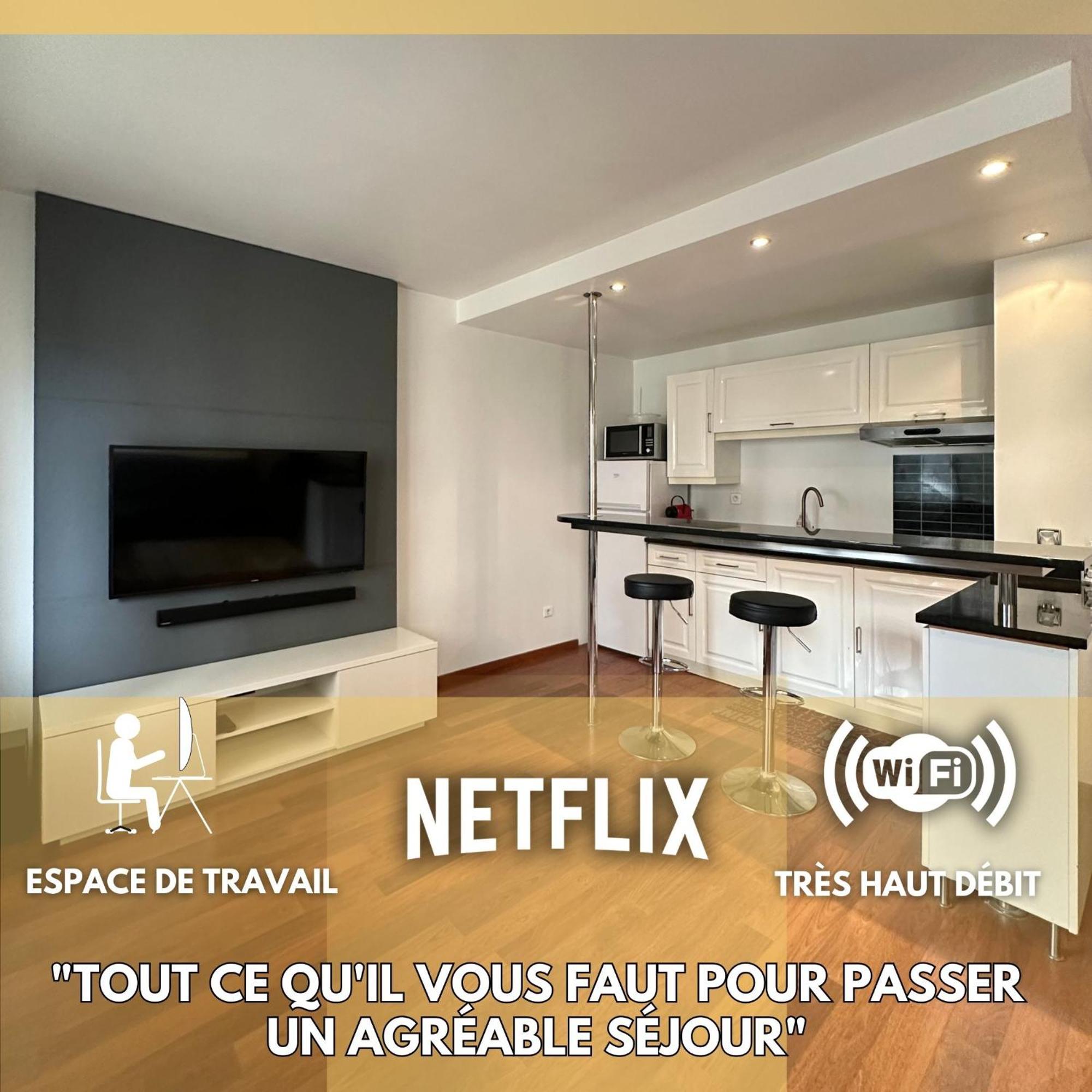 L'Athos - Appartement Equipe - Entre Paris Et Versailles - Haut Debit Garches Dış mekan fotoğraf